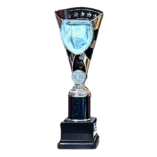 Cobra Star Multisport Tube Trophy Silver & Black - TR25637