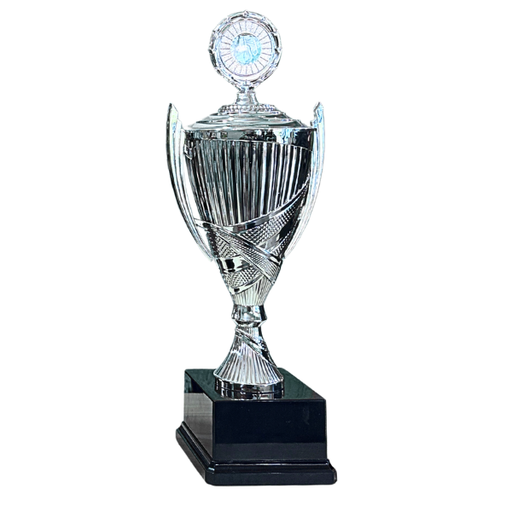 Crusader Plastic Cup Trophy  Silver - TR19576