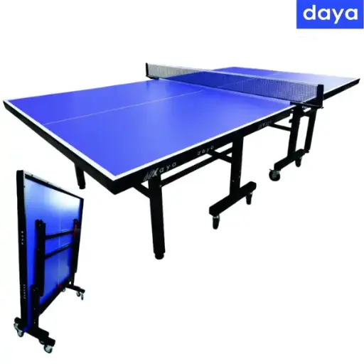 [16541] Daya Table Tennis Table With Wheels : DY8038 : 18mm