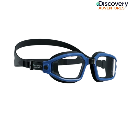[16501] Discovery Adventures Swim Goggles Silicone Tempered Glass : DEA82436