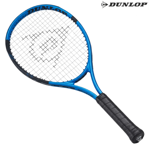 [16573] Dunlop Tennis Racket With 1/2 Cover : 10335967 : 23'' : 7 - 8 years