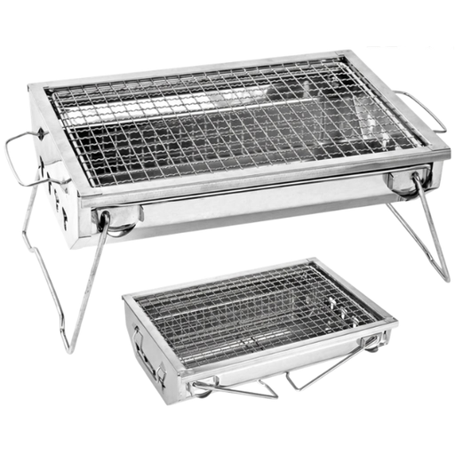 [15544] Grill Barbecue Combined Stainless Steel Portable : CA-09A