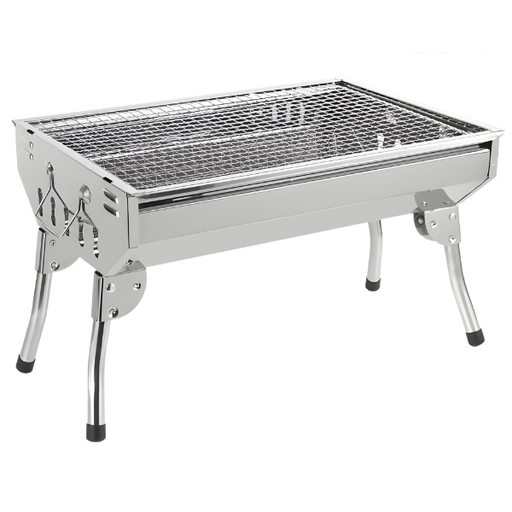 [15547] Grill Barbecue Combined Stainless Steel Portable : CA-10