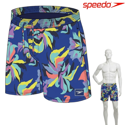 Speedo Water Shorts Digital Printed Leisure 14" : 8-00330916450