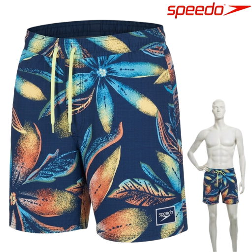 Speedo Water Shorts Digital Printed Leisure 16" : 8-00334816463